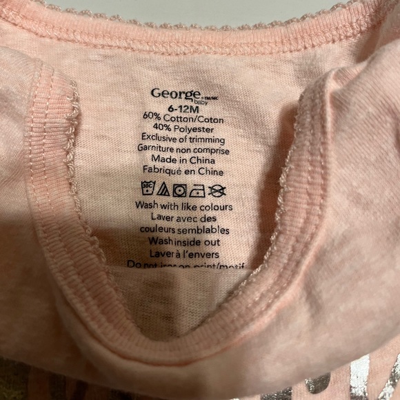 🌟5/$25 “My Mom is My Stylist” Long Sleeve Bodysuit Size 6-12 Months - Picture 3 of 3